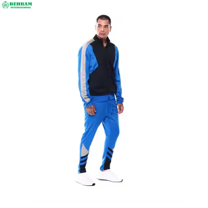 Survêtements de luxe personnalisés 100 % coton, écologiques, respirants, style streetwear, avec taille élastique, grandes tailles, pour l'hiver - Product Image 5