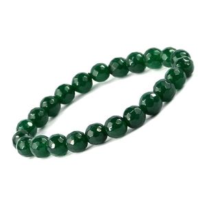 Pulsera de Cristal de Aventurina Verde, Piedra Preciosa Natural Curativa para la Buena Suerte, la Prosperidad y la Energía Positiva, Energizada con Reiki - Product Image 3