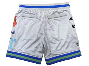 Streetwear vintage personnalisé shorts de basket-ball pour hommes rétro design uni polyester respirant grande taille imprime à la mode personnalisé vintage - Product Image 6