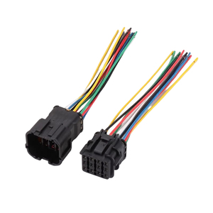 Connecteur Étanche pour Voiture, Faisceau de Câblage, Prise 1P 2 Broches 3 Fils, 4P 6P 8 Fils 12 Broches, Lumière Xénon - Product Image 2