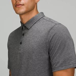Nueva ropa deportiva con logotipo bordado personalizado para camiseta de Polo Unisex que absorbe la humedad Plain Golf para Polo con ajuste sólido para hombres - Product Image 4