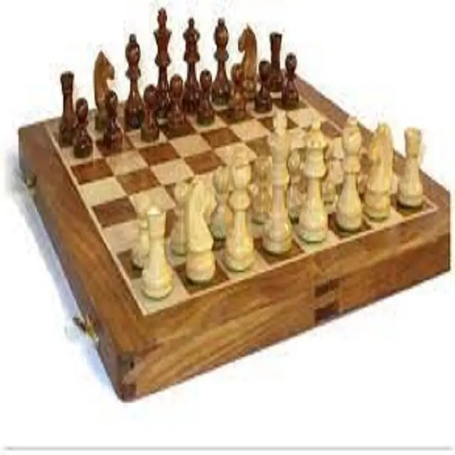 Set di scacchi di bambù di legno di legno della resina del bordo personalizzato del gioco del Club di lusso cinese