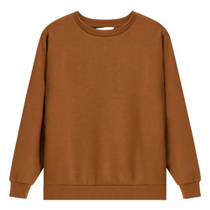 เสื้อสเวตเตอร์มีฮู้ดขนาดใหญ่พิเศษของผู้หญิงแฟชั่นลำลองสไตล์ใหม่2025ฤดูใบไม้ร่วงฤดูหนาวสีทึบโลโก้ที่กำหนดเอง - Product Image 6