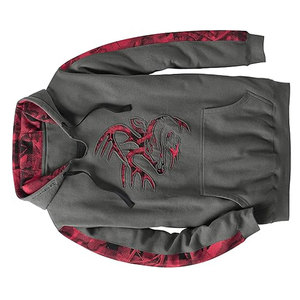 2025 nouveau style pull à capuche pour 100% coton peigné Logo personnalisé imprimé hauts d'hiver avec style club et col à capuche - Product Image 6