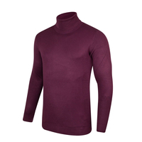 Pull-over décontracté pour homme en coton 100% à motif floral, respirant, anti-boulochage, anti-plis, séchage rapide, à épaules tombantes, tricot épais pour l'hiver