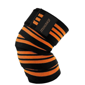 Rodilleras de levantamiento de pesas de gimnasio de diseño personalizado protectores de soporte de rodilla de levantamiento de pesas para uso físico - Product Image 2