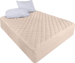 Drap de lit d'hôtel de luxe 100% coton drap de lit blanc brodé sur mesure pour un usage domestique pour la pendaison de crémaillère ou jupe de lit - Product Image 1