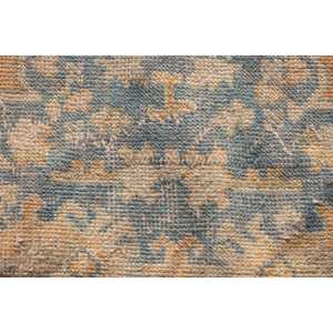 พรมตุรกีขนาดใหญ่พิเศษ 11.5x12.2 ฟุต พรมวินเทจ พรมขนสัตว์สีเหลือง - Product Image 5