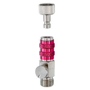 Coupleur de soupape de contrôle de réglage du débit d'air-Coupleur de déconnexion 1/8 "BSP pour aérographe à air comprimé Accessoires aérographe - Product Image 5