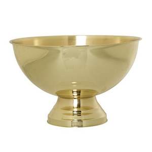 American Style <b>Gold</b> Plated Metal Wine Cooler Round Large Champagne Chiller Bowl for Bar Hotel & Restaurants Supplies - Product Image 1