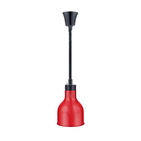 Lampe chauffante pour buffet or et argent Lampe chauffante de luxe pour affichage d'aliments pour restaurant