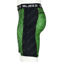 Shorts de compression personnalisés pour hommes, respirants, confortables, à motif uni, pour l'entraînement des athlètes, en nylon/élasthanne, imperméables
