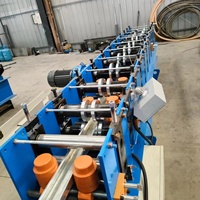 Machine de formage de profilés C pour tuiles en acier coloré, haute productivité, 1200 mm, moteur et pompe
