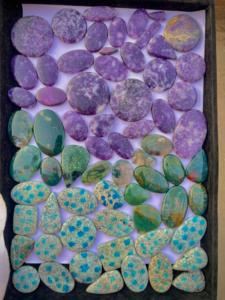 Cabochon fait à la main multicolore naturel de haute qualité pierres précieuses en vrac polies pour bijoux et artisanat de pierres précieuses Lot de pierres mélangées - Product Image 3