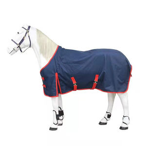 Alfombras de invierno para caballos, de lana, cálidas, resistentes al viento, resistentes al agua, estables - Product Image 2