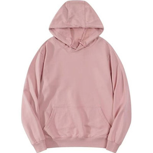 OEM Customized Logo Design Unisex Style Long Sleeve Autumn Loose Pullover Simple 260g Heavyweight Hooded Sweatshirt - Product Image 3