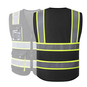 Gilet de sécurité de fabricant pakistanais de gilet réfléchissant de construction de haute qualité prix bon marché en gros d'usine - Product Image 5