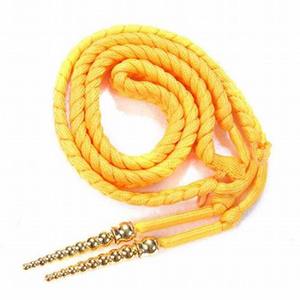 High Quality Elegant Gold Aiguillette With Lightweight <b>Braided</b> PC <b>Cord</b> for Formal Outdoor Wear - Product Image 4