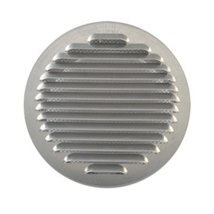 Griglia di Aerazione in Alluminio con Rete D 100 mm - Product Image 1