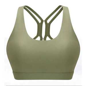 New Style Nylon Spandex <b>Running</b> Training Fitness Workout Bra For Ladies Exercise Sports Bra - Product Image 3