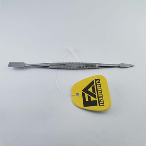 Double Head Nail <b>Cuticle</b> Pusher Stainless Steel Pedicure <b>Tool</b> for Nail Care & Foot File Custom Logo for Dead Skin Removal - Product Image 3