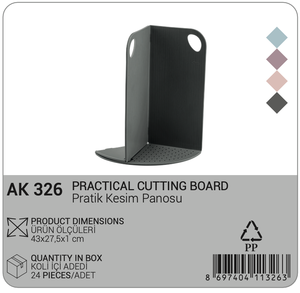 Có thể gập lại thực tế thớt với lọc cho nhà bếp sử dụng máy rửa chén an toàn tiết kiệm không gian thiết kế cho dễ dàng chuẩn bị thực phẩm - Product Image 2