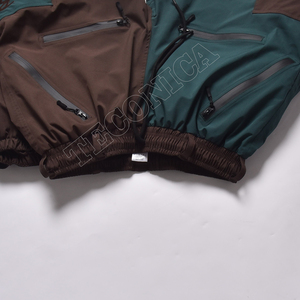 Pantalon baggy unisexe extensible et imperméable à l'eau pour l'hiver Pantalon à taille élastique Pantalon baggy de ski de neige décontracté - Product Image 3