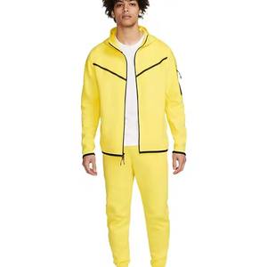 GAF personalizado bajo MOQ último diseño de fútbol con cremallera completa Terry algodón de alta calidad Jogging Track Suit Mens Training Jogging Wear - Product Image 4