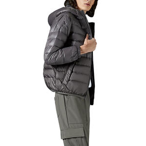 Veste matelassée d'hiver unisexe Ahint Industries, style décontracté, tissu en toile matelassé, respirant, coupe-vent, imperméable, personnalisable - Product Image 3