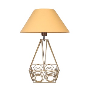 Lampe de table décorative en métal simple de haute qualité moderne E26 pour une utilisation en chambre à coucher - Product Image 4