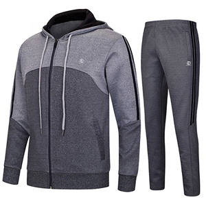 Conjuntos Deportivos de Invierno para Mujer, 100% Algodón, Personalizables al por Mayor, con Logotipo OEM, Trajes de Dos Piezas para Correr, Ropa Deportiva de Felpa - Product Image 3