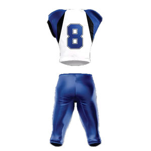 Maillot de football américain personnalisé respirant imprimé grande taille – Nom d'équipe personnalisé sur le devant – Tenue de football d'extérieur haute performance - Product Image 2