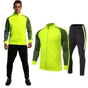 Conjunto Deportivo para Hombre, Ideal para Entrenamiento de Fútbol y Ejercicio, Pantalones y Chaqueta para Correr, 100% Poliéster - Product Image 3