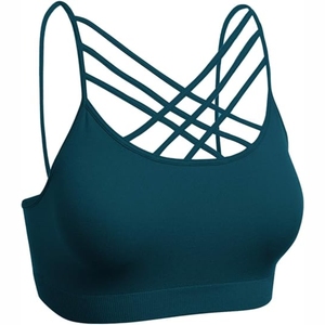 Offre Spéciale meilleure qualité Fitness Sport soutien-gorge Pakistan fait nouveau Design vêtements de sport sport femmes Spandex/ Nylon respirant sport soutien-gorge - Product Image 4