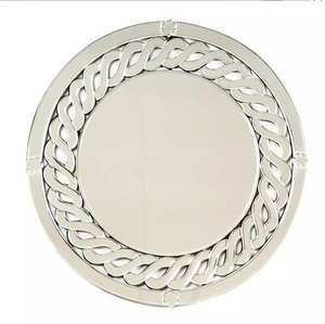 Espejo de Pared Redondo de Cristal, Decorativo para el Hogar, para Baño de Hotel, Espejo de Pared de Lujo a un Precio Accesible para Decoración de Hoteles - Product Image 1