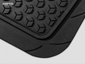 KATA 4-Piece Universal Non-Slip Odorless Rubber Floor Mats Easy to Customize Most <b>Cars</b> Trucks SUVs Factory Auto <b>Accessories</b> - Product Image 6