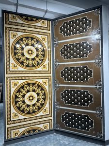 Surface Inky Carreaux de porcelaine de qualité AAA Finition brillante Appartement moderne Mur intérieur Design Parquet Imitation Texture Firebrick - Product Image 2