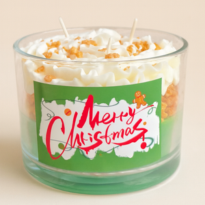 เทียนหอมถั่วเหลืองทำด้วยมือกลิ่นหอมแปลกใหม่ของขวัญวันหยุดคริสต์มาสปาร์ตี้วันเกิดคู่รักที่บ้าน - Product Image 3