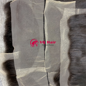 Peluca de Cabello Humano Frontal de Fábrica al por Mayor, Liso, con Doble Trama, Sin Enredos, Sin Caída, Cutícula Alineada, Cabello Virgen Natural - Product Image 3