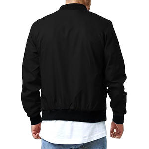 Chaqueta Bomber Gruesa para Hombre, con Cierre, Estilo Casual, Cortavientos, Elegante, Cómoda, Impermeable, de Seda, para Invierno - Product Image 2