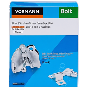 Perno de Tierra de Acero Galvanizado en Azul VORMANN, 35 mm x 35 mm, Paquete de 20 - Product Image 3