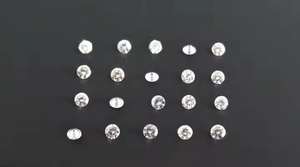 Diamante de corte brillante redondo Natural suelto de 3MM VS Clarity SGL piedra blanca certificada para anillos colgantes y fabricación de joyas - Product Image 2