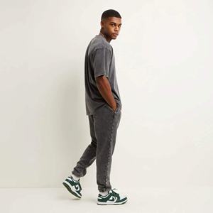 เสื้อยืดคอกลมแขนสั้นผู้ชายผ้าฝ้าย100% ทรงหลวมลำลองทรงหลวมขนาดใหญ่พิเศษใส่ผ่อนคลายได้พอดีกับคอลูกเรือ - Product Image 3