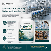 Capsules de Yerba Maté à Marque Blanche OEM – Énergie, Santé Intestinale, Soutien Digestif – Complément Herbal à Base de Plantes pour Adultes