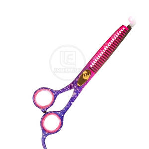 Tijeras de Entresacar Personalizables para Barbería con 32 Dientes, Punta Afilada, Acero Inoxidable de Alta Calidad - Product Image 1