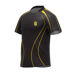 Nueva Llegada Conjuntos de Uniformes de Rugby 100% Poliéster Personalizables de Secado Rápido y Diseño Transpirable Hechos en Pakistán al por Mayor - Product Image 4