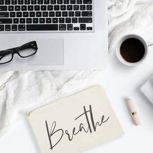 Breathe Large Capacity Cotton Canvas Cosmetic Bag Portable <b>Makeup</b> Organizer/<b>Case</b>/Pouch with Character Pattern - Product Image 3