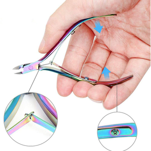 Cortaúñas de Acero Inoxidable de Grado Médico, Portátil y de Lujo, con Cuchilla Afilada y Apertura de Mandíbula Ancha para Uñas Encarnadas Gruesas - Product Image 2