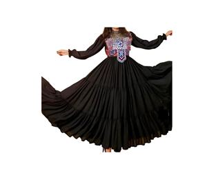 Afghan Kuchi <b>Dresses</b> Tribal Ethnic Vintage Kuchi <b>Dress</b>, Afghan/Pakistan Kuchi Party Traditional Multi Colors <b>Dresses</b> - Product Image 5