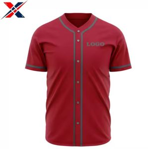 Nouvelle arrivée professionnel Baseball équipe Match uniforme 100% Polyester Jersey ensemble grande taille excellent pour l'équipe porter - Product Image 2